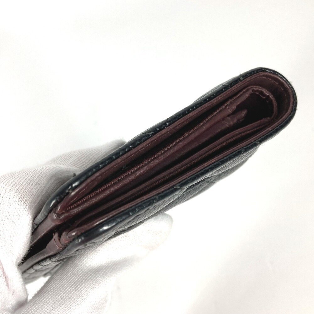 CHANEL Black Caviar Leather Logo Wallet - Picture 13 of 16
